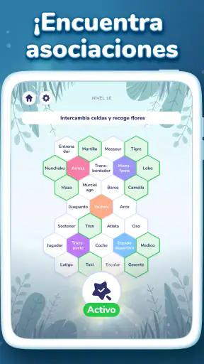 Hexa Words – Juego de Palabras screenshot