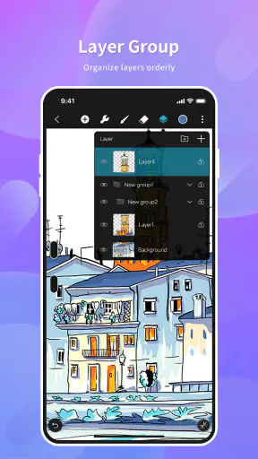 HiPaint - Dibujo y diseño screenshot