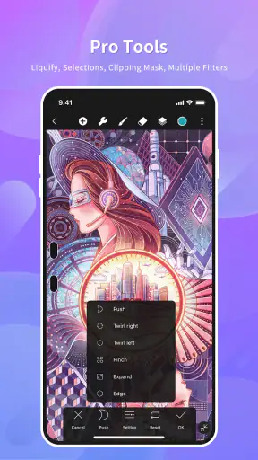 HiPaint - Dibujo y diseño screenshot