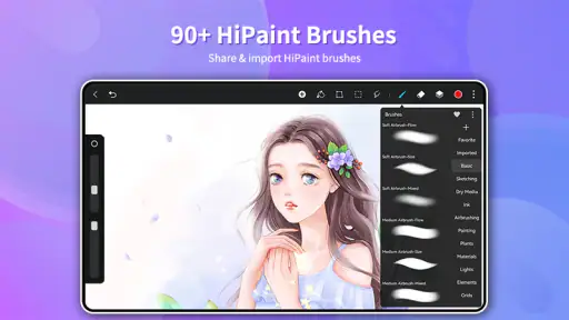 HiPaint - Dibujo y diseño screenshot