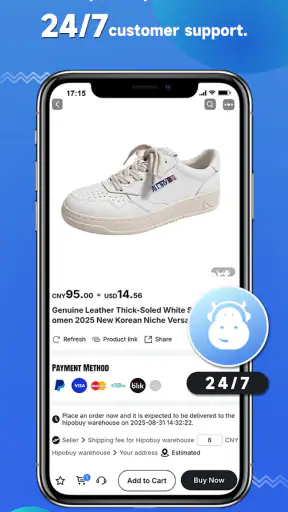 Hipobuy screenshot