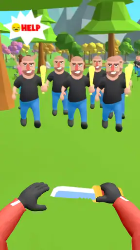 Hit Master 3D Lanza cuchillos screenshot