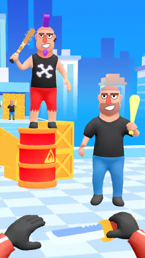 Hit Master 3D Lanza cuchillos screenshot