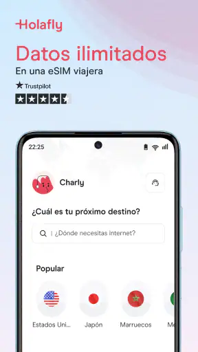 Holafly eSIM: datos ilimitados screenshot