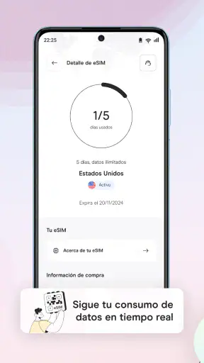 Holafly eSIM: datos ilimitados screenshot