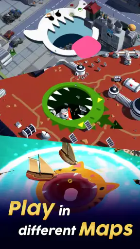 Hole.io screenshot