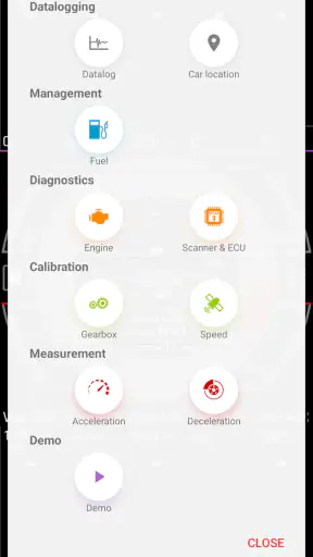 Hondash screenshot
