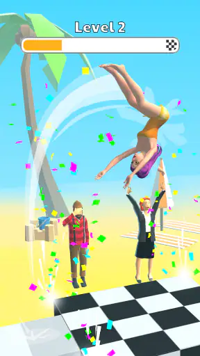 Human Flip: Dominio del salto screenshot