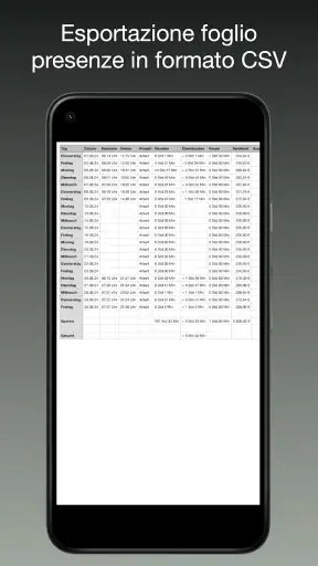 iboChron - Registro de trabajo screenshot