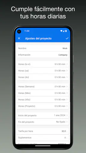 iboChron - Registro de trabajo screenshot