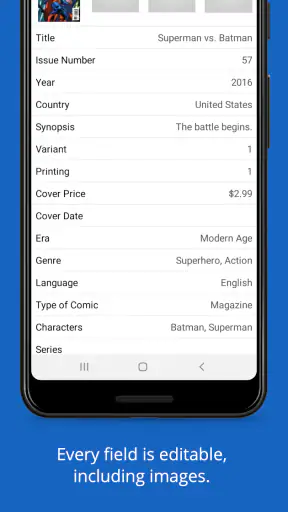 iCollect Everything: Inventory screenshot