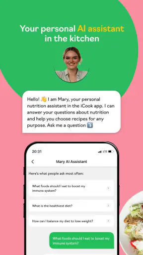 iCook: Recetas, comida sana screenshot