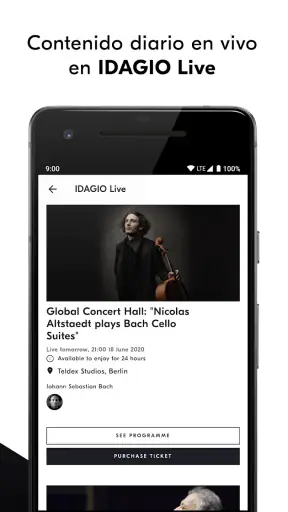 IDAGIO - Música clásica screenshot