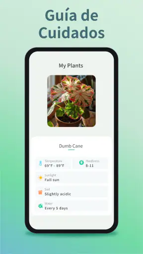 Identifica y Cuida Plantas screenshot