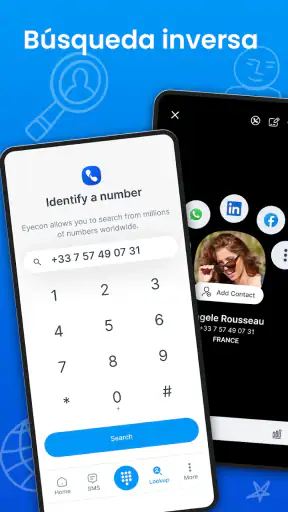 Identificador llamadas Eyecon screenshot