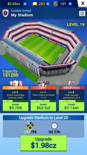 Idle Eleven: fútbol tycoon screenshot