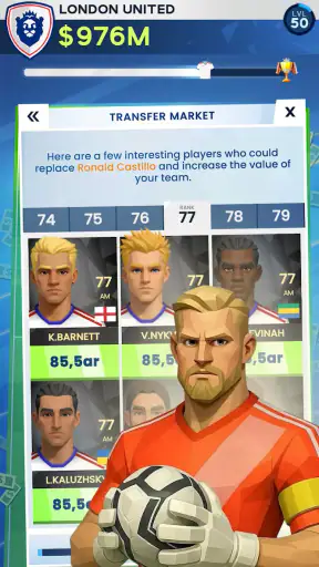Idle Eleven: fútbol tycoon screenshot
