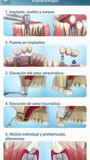 Ilustraciones dentales screenshot
