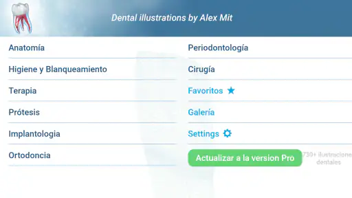 Ilustraciones dentales screenshot