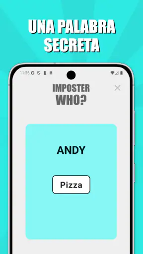 Imposter Who? - Juego Palabras screenshot