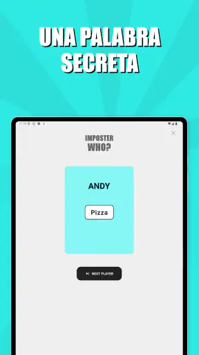 Imposter Who? - Juego Palabras screenshot