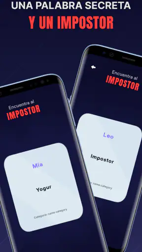 Impostor - Juego de palabras screenshot