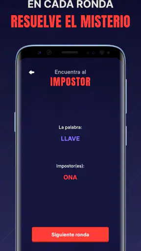 Impostor - Juego de palabras screenshot