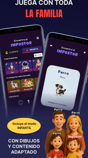 Impostor - Juego de palabras screenshot