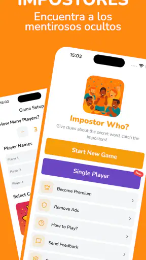 Impostor Who? Palabra Secreta screenshot
