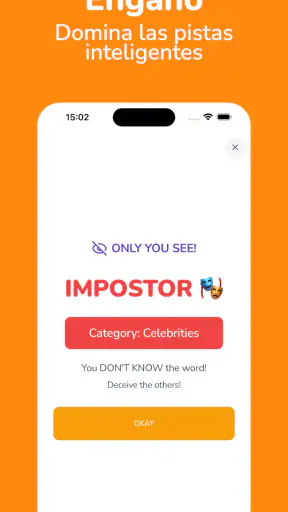 Impostor Who? Palabra Secreta screenshot