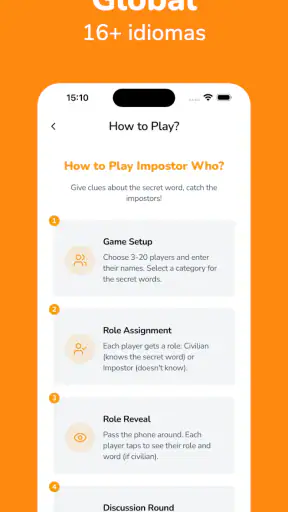 Impostor Who? Palabra Secreta screenshot