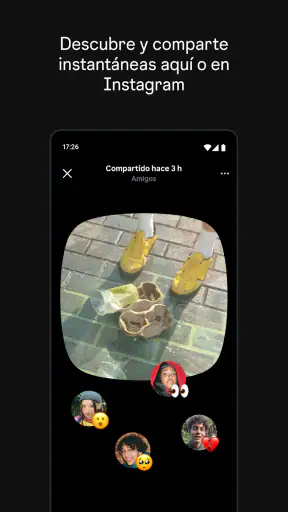 Instants, una app de Instagram screenshot