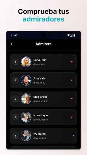 InView, Ver perfil screenshot