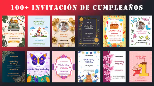 Invitación de Cumpleaños screenshot