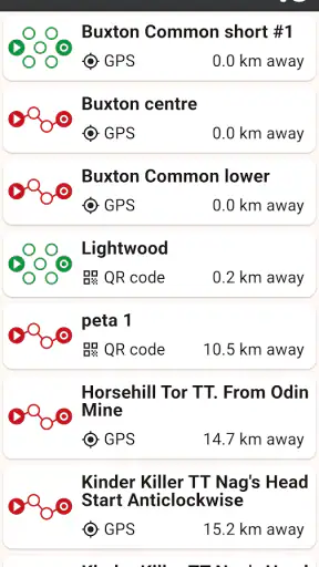 iOrienteering screenshot