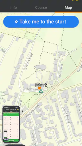 iOrienteering screenshot