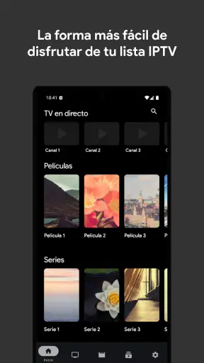 IPTV Pro Stream Player screenshot