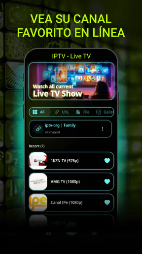 IPTV Reproductor De Vídeo screenshot
