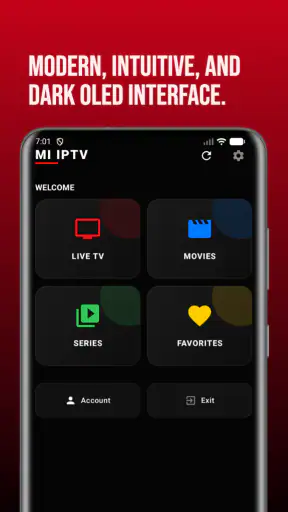 IPTV - Reproductor Xtream M3U screenshot