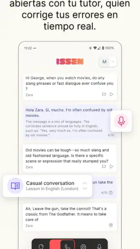 ISSEN - Tutor de Voz screenshot