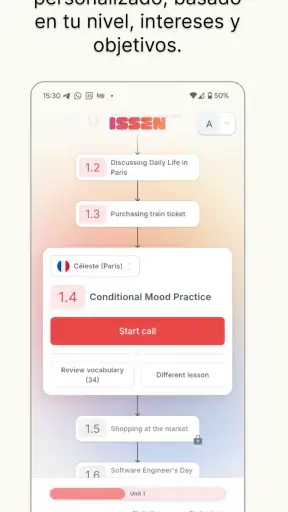 ISSEN - Tutor de Voz screenshot