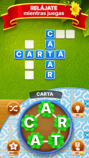 Jardín de palabras screenshot