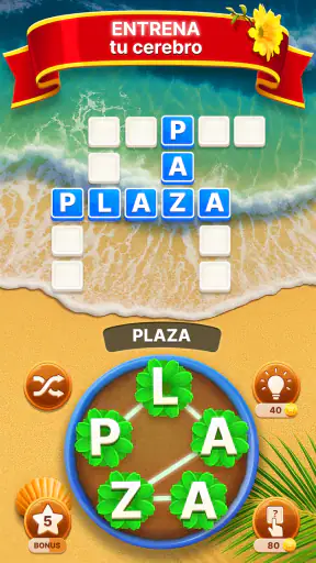 Jardín de palabras screenshot