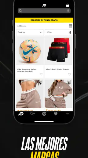 JD Sports screenshot