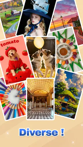 Jigmerge Puzzles screenshot
