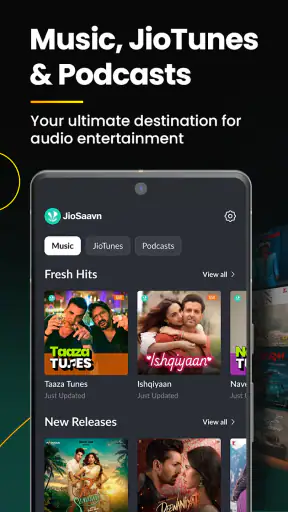 JioSaavn - Music & Podcasts screenshot