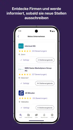 jobs.ch – Jobsuche screenshot