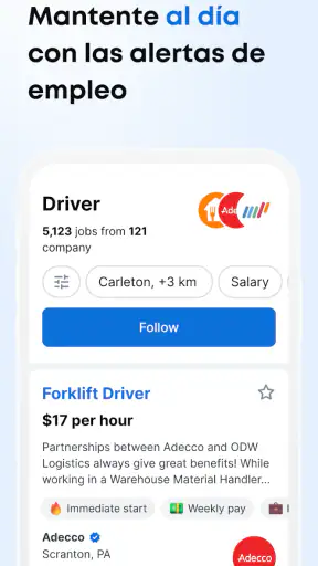 Jooble - Búsqueda de empleo screenshot