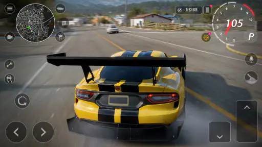 Juego de carreras de autos screenshot