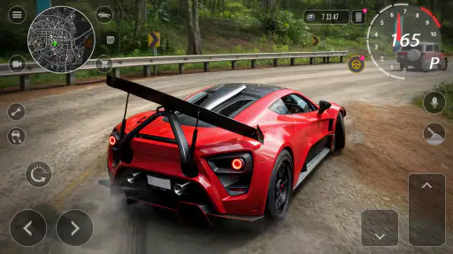 Juego de carreras de autos screenshot